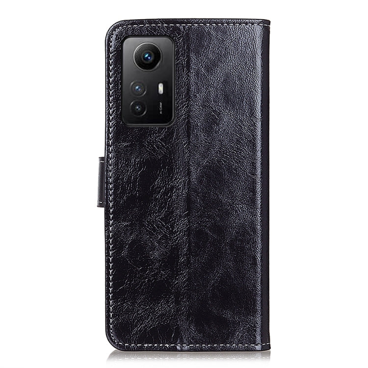 For Xiaomi Redmi Note 12S 4G Retro Crazy Horse Texture Horizontal Flip Leather Phone Case(Black) - free shipping - PMC TechLife - Order now!
