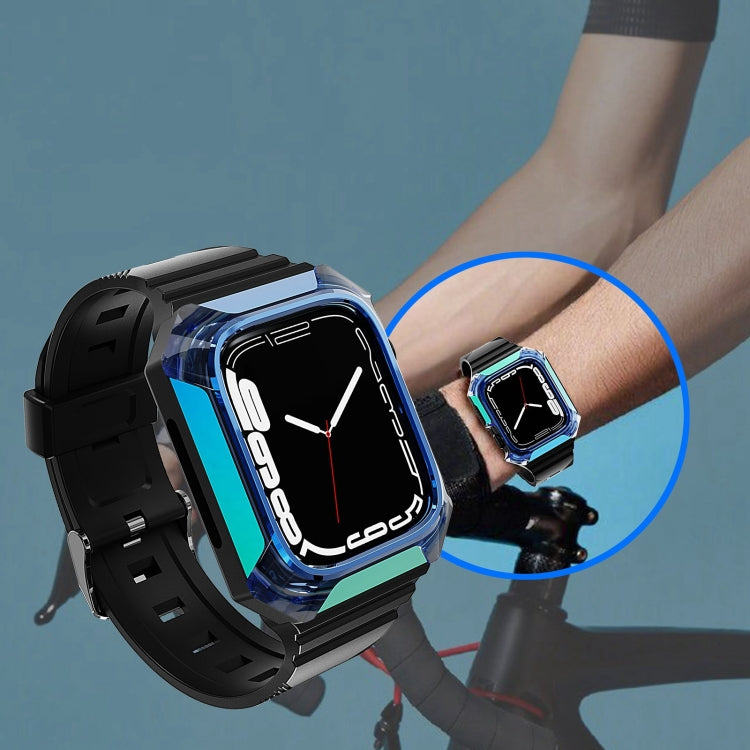 Armor Case Integrated TPU Watch Band For Apple Watch 3 42mm(Red) - Watch Bands by PMC TechLife | Online Shopping South Africa | PMC TechLife