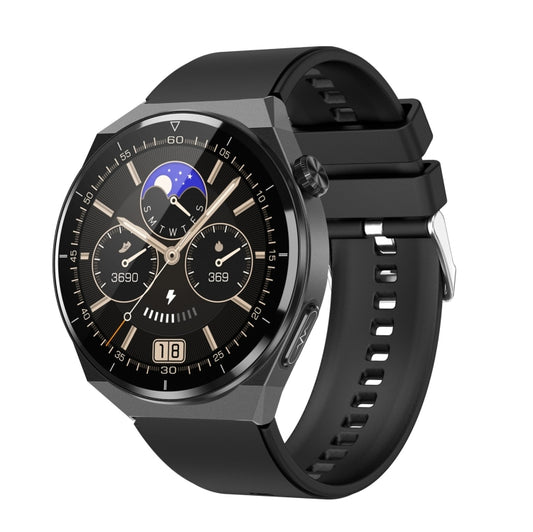 TK20 1.39 inch IP68 Waterproof Silicone Band Smart Watch Supports ECG / Remote Families Care / Body Temperature Monitoring(Black) - Smart Watches by PMC Jewellery | Online Shopping South Africa | PMC Jewellery