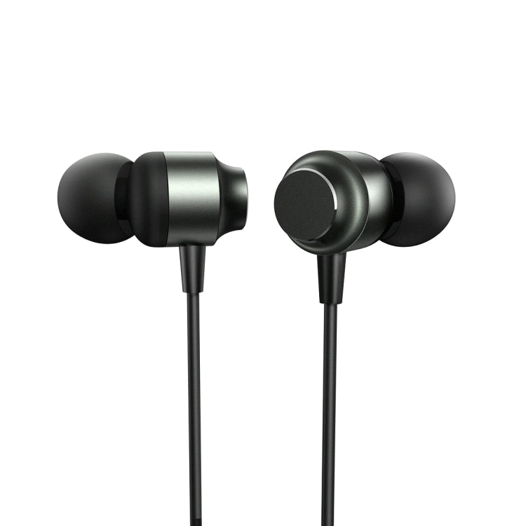 JOYROOM JR-EC06 Type-C Metal In-Ear Wired Earphone, Length: 1.2m(Dark Grey) - Type-C Earphone by JOYROOM | Online Shopping South Africa | PMC TechLife