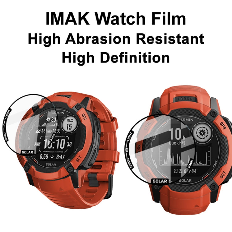 For Garmin Instinct 2X IMAK Plexiglass HD Watch Protective Film - Screen Protector by imak | Online Shopping South Africa | PMC TechLife