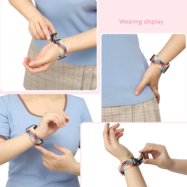 Magnetic Fold Clasp Woven Watch Band For Apple Watch 2 42mm(Red) - Watch Bands by PMC TechLife | Online Shopping South Africa | PMC TechLife