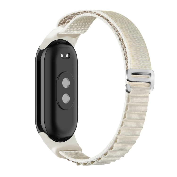 For Xiaomi Mi Band 8 Loop Nylon Watch Band(Starlight Color) - Watch Bands by PMC TechLife | Online Shopping South Africa | PMC TechLife