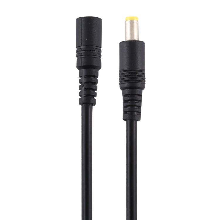 8A 5.5 x 2.5mm Female to Male DC Power Extension Cable, Cable Length:5m(Black) - Universal Power Adapter by PMC Jewellery | Online Shopping South Africa | PMC Jewellery