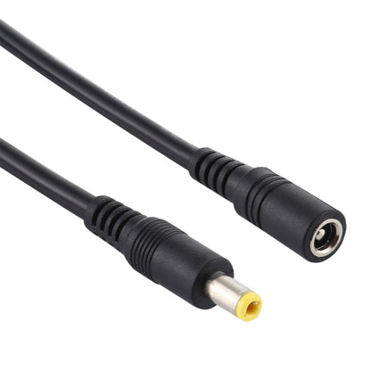 8A 5.5 x 2.5mm Female to Male DC Power Extension Cable, Cable Length:5m(Black) - Universal Power Adapter by PMC Jewellery | Online Shopping South Africa | PMC Jewellery