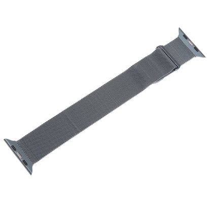 For Apple Watch 8 41mm Milanese Metal Magnetic Watch Band(Space Grey) - Watch Bands by PMC Jewellery | Online Shopping South Africa | PMC Jewellery