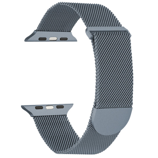 For Apple Watch SE 2022 44mm Milanese Metal Magnetic Watch Band(Space Grey) - Watch Bands by PMC Jewellery | Online Shopping South Africa | PMC Jewellery