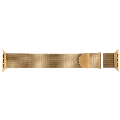 For Apple Watch SE 2022 44mm Milanese Metal Magnetic Watch Band(Gold) - Watch Bands by PMC Jewellery | Online Shopping South Africa | PMC Jewellery