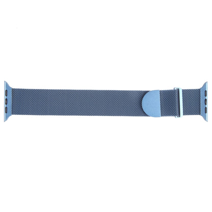 For Apple Watch SE 2022 44mm Milanese Metal Magnetic Watch Band(Blue) - Watch Bands by PMC Jewellery | Online Shopping South Africa | PMC Jewellery