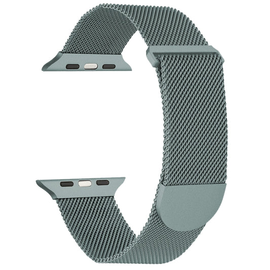 For Apple Watch 7 41mm Milanese Metal Magnetic Watch Band(Pine Green) - Watch Bands by PMC Jewellery | Online Shopping South Africa | PMC Jewellery