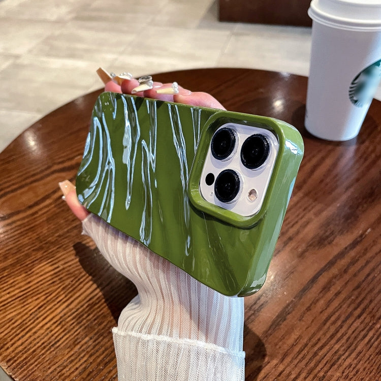 For iPhone 13 Pro Max Solid Color Wave Texture TPU Phone Case(Green) - iPhone 13 Pro Max Cases by PMC TechLife | Online Shopping South Africa | PMC TechLife