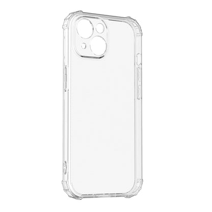 For iPhone 15 Four-Corner Shockproof Clear TPU Phone Case(Transparent) - iPhone 15 Cases by PMC Jewellery | Online Shopping South Africa | PMC Jewellery