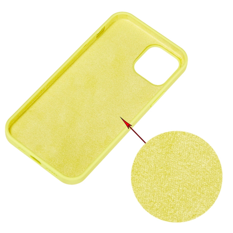 For iPhone 15 Solid Color Silicone Phone Case(Lemon Yellow) - iPhone 15 Cases by PMC Jewellery | Online Shopping South Africa | PMC Jewellery