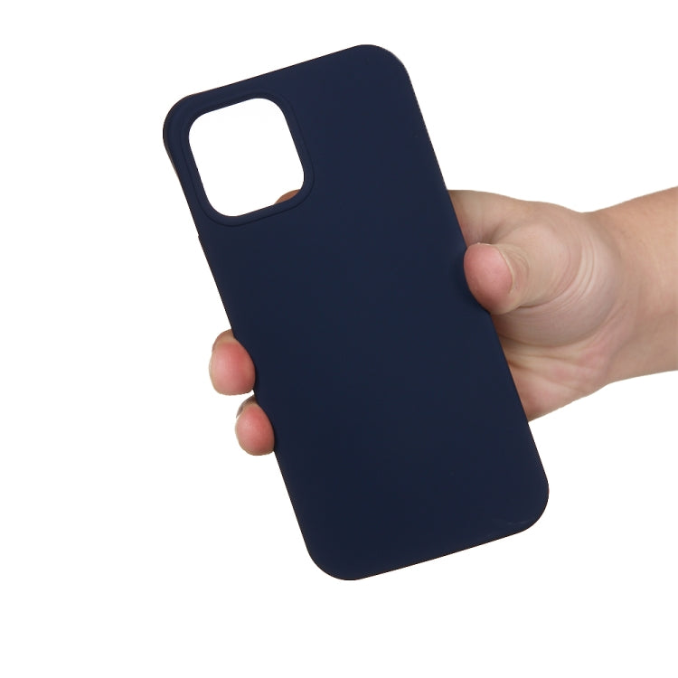For iPhone 15 Solid Color Silicone Phone Case(Midnight Blue) - iPhone 15 Cases by PMC TechLife | Online Shopping South Africa | PMC TechLife