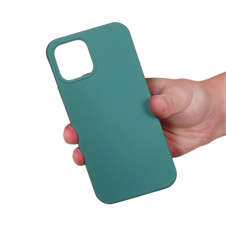 For iPhone 15 Plus Solid Color Silicone Phone Case(Pine Needle Green) - iPhone 15 Plus Cases by PMC Jewellery | Online Shopping South Africa | PMC Jewellery