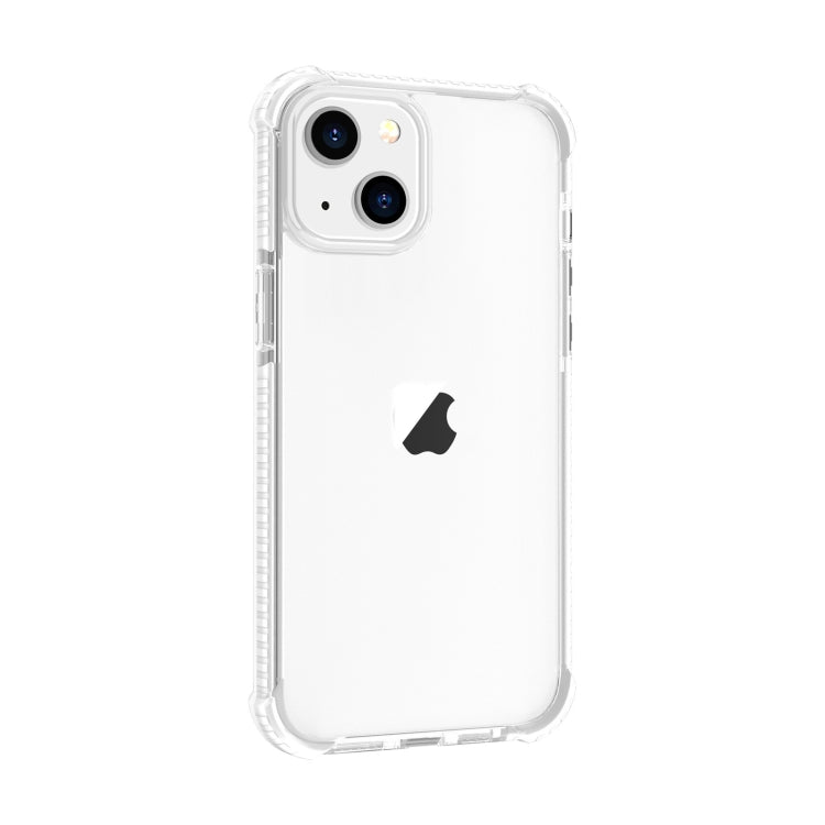 For iPhone 15 Plus Four-corner Shockproof TPU + Acrylic Phone Case(Transparent) - iPhone 15 Plus Cases by PMC TechLife | Online Shopping South Africa | PMC TechLife