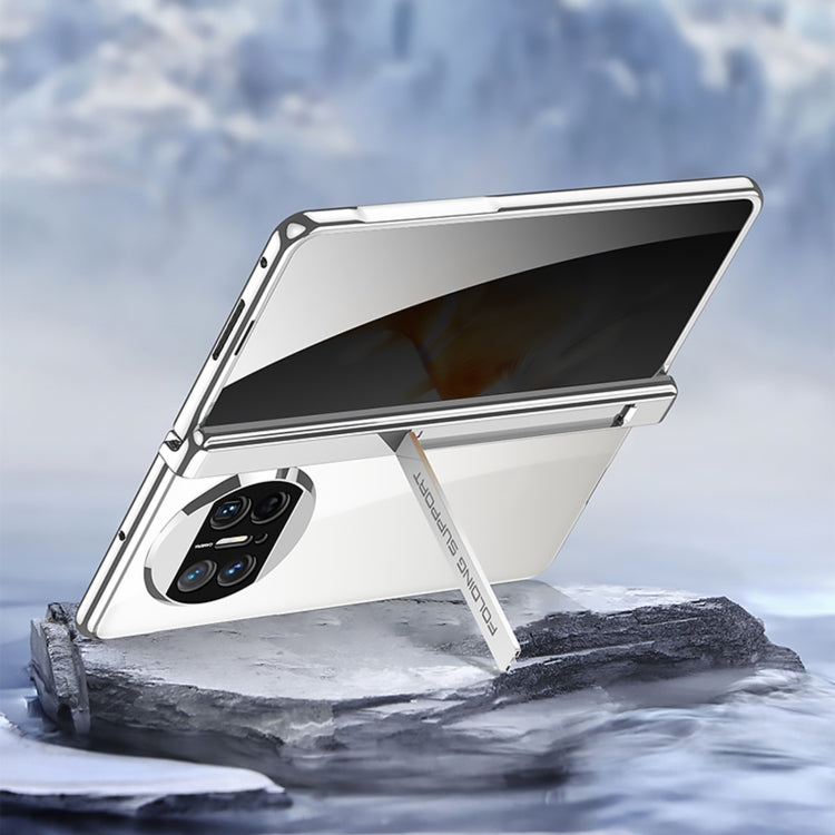 For Huawei Mate X3 GKK Integrated Folding Phantom Privacy Phone Case(Silver) - Huawei Cases by GKK | Online Shopping South Africa | PMC Jewellery