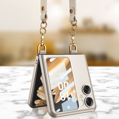 For OPPO Find N2 Flip GKK Integrated Ultra-thin Handbag Phone Case(Black) - Find N2 Flip Cases by GKK | Online Shopping South Africa | PMC Jewellery