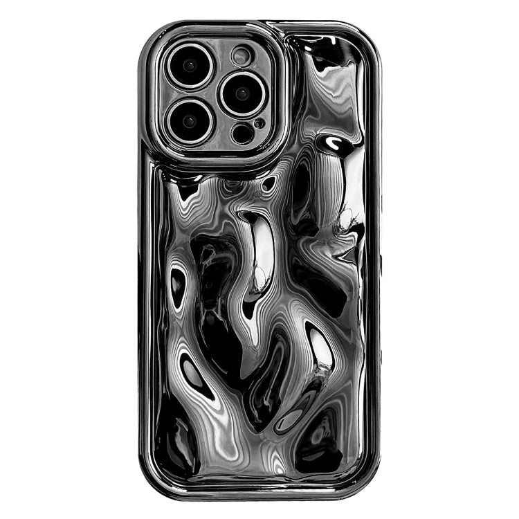For iPhone 13 Pro Electroplating Meteorite Texture TPU Phone Case(Black) - free shipping - PMC TechLife - Order now!