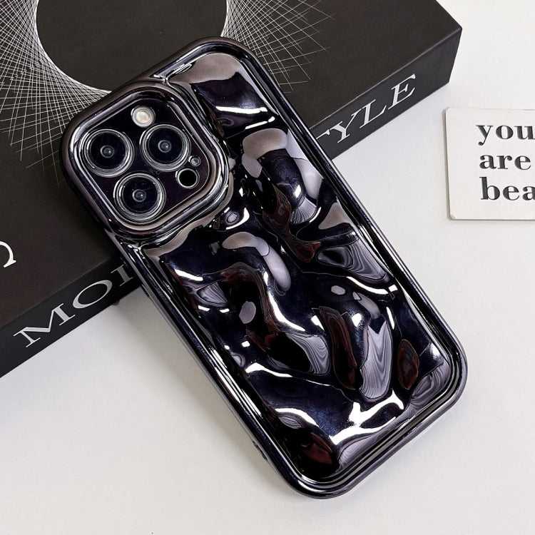 For iPhone 11 Pro Max Electroplating Meteorite Texture TPU Phone Case(Black) - free shipping - PMC TechLife - Order now!