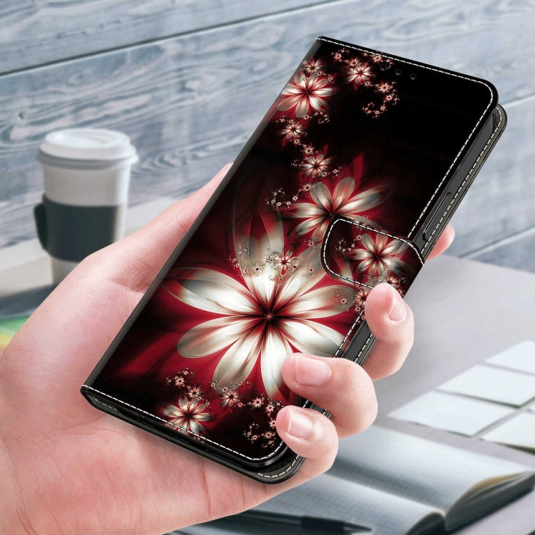 For Xiaomi Redmi A1+ / A2 / A2+ Crystal 3D Shockproof Protective Leather Phone Case(Fantastic Flower) - free shipping - PMC TechLife - Order now!