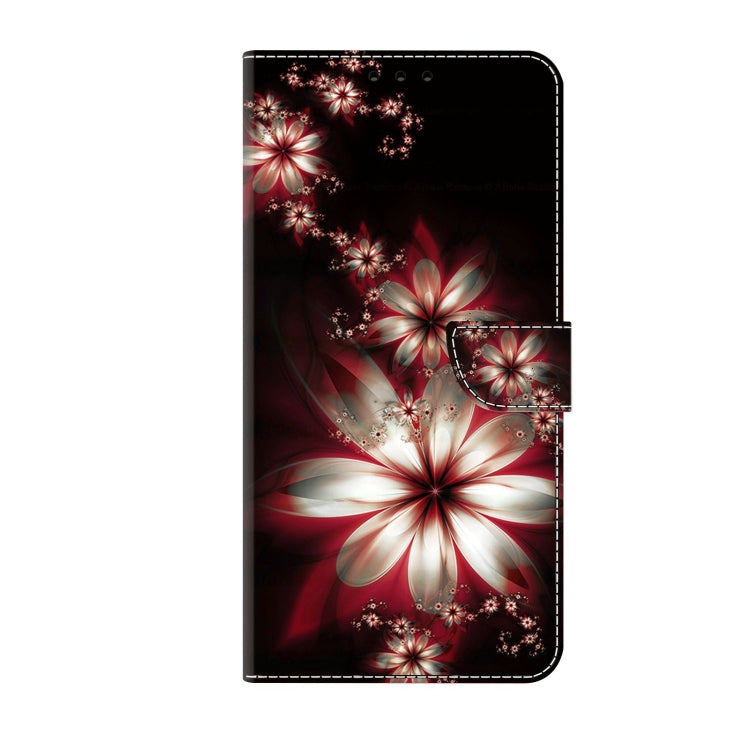 For Xiaomi Redmi 9A Crystal 3D Shockproof Protective Leather Phone Case(Fantastic Flower) - Xiaomi Cases by PMC Jewellery | Online Shopping South Africa | PMC Jewellery