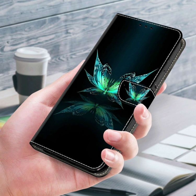 For Xiaomi Redmi 9C Crystal 3D Shockproof Protective Leather Phone Case(Reflection Dutterfly) - free shipping - PMC TechLife - Order now!
