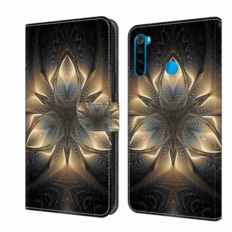 For Xiaomi Redmi Note 8T Crystal 3D Shockproof Protective Leather Phone Case(Luminous Building) - free shipping - PMC TechLife - Order now!