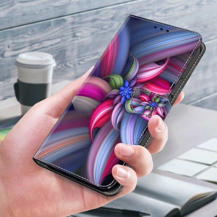 For Xiaomi Redmi Note 10 5G Crystal 3D Shockproof Protective Leather Phone Case(Colorful Flower) - free shipping - PMC TechLife - Order now!