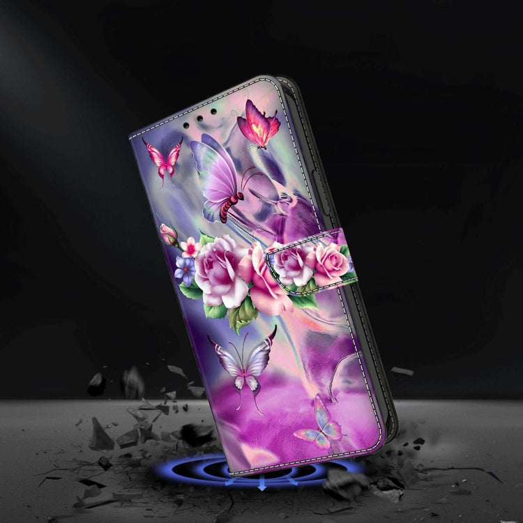 For Xiaomi Redmi Note 12 Pro Global Crystal 3D Shockproof Protective Leather Phone Case(Butterfly) - free shipping - PMC TechLife - Order now!