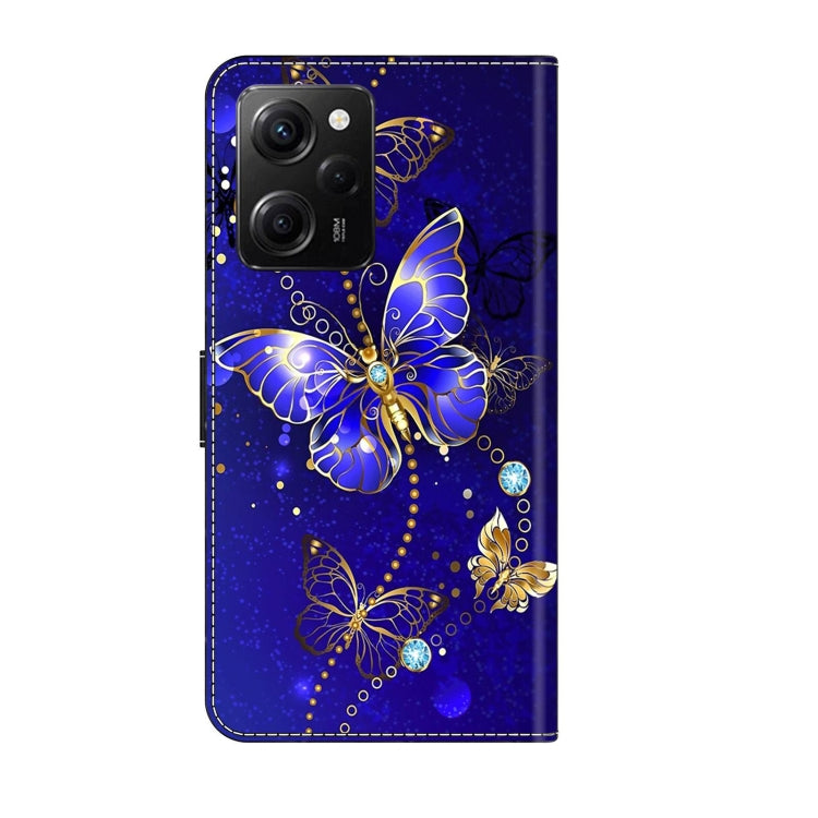 For Xiaomi Redmi Note 12 Pro Global Crystal 3D Shockproof Protective Leather Phone Case(Diamond Butterfly) - free shipping - PMC TechLife - Order now!