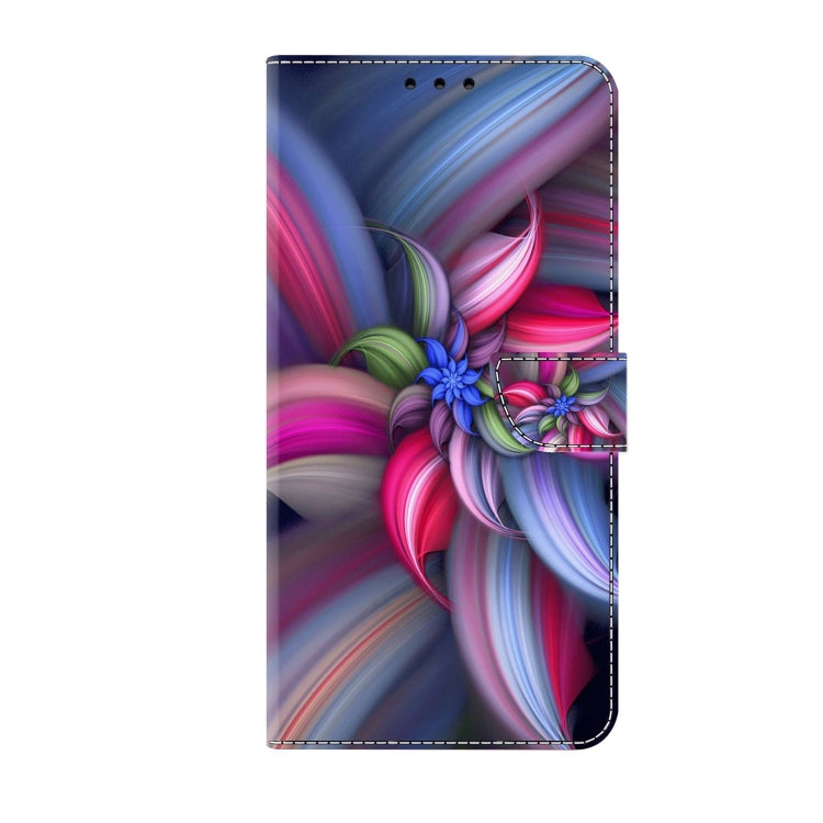 For Xiaomi Redmi Note 9 Pro Crystal 3D Shockproof Protective Leather Phone Case(Colorful Flower) - free shipping - PMC TechLife - Order now!