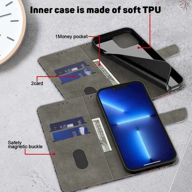 For Xiaomi Redmi Note 9 Pro Crystal 3D Shockproof Protective Leather Phone Case(Colorful Flower) - free shipping - PMC TechLife - Order now!