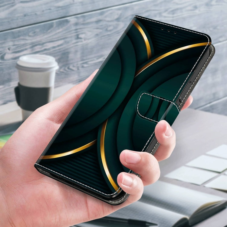 For Samsung Galaxy A50 Crystal 3D Shockproof Protective Leather Phone Case(Gold Outline) - free shipping - PMC TechLife - Order now!