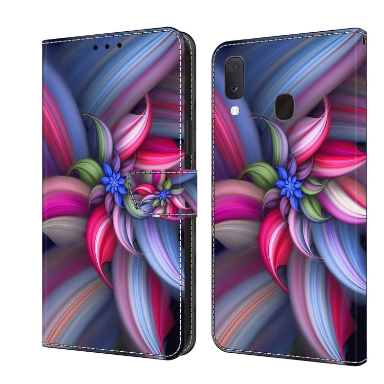 For Samsung Galaxy S10e Crystal 3D Shockproof Protective Leather Phone Case(Colorful Flower) - free shipping - PMC TechLife - Order now!