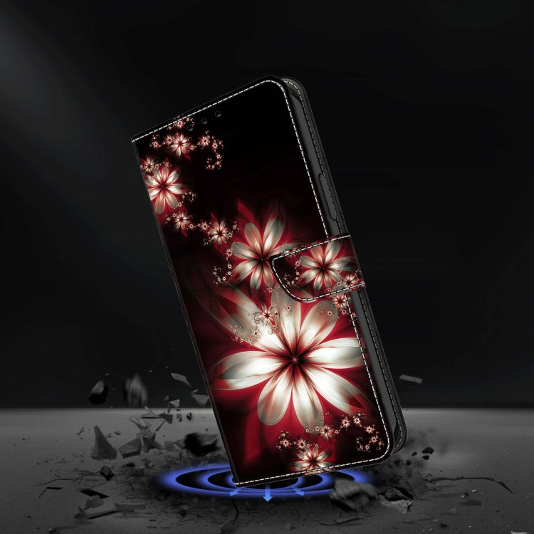 For Samsung Galaxy S21 Crystal 3D Shockproof Protective Leather Phone Case(Fantastic Flower) - free shipping - PMC TechLife - Order now!