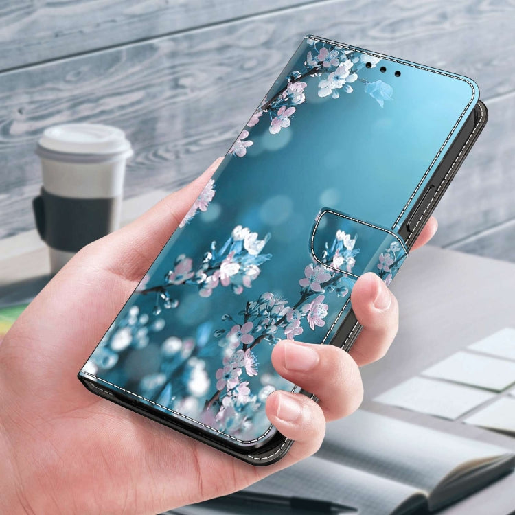 For Samsung Galaxy S21+ Crystal 3D Shockproof Protective Leather Phone Case(Plum Flower) - free shipping - PMC TechLife - Order now!