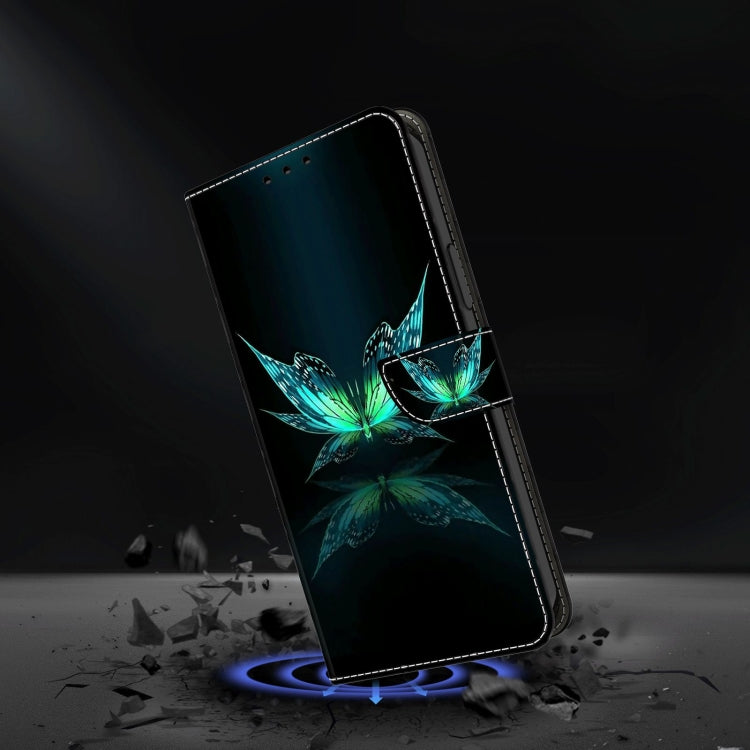 For Samsung Galaxy S23 Crystal 3D Shockproof Protective Leather Phone Case(Reflection Dutterfly) - free shipping - PMC TechLife - Order now!