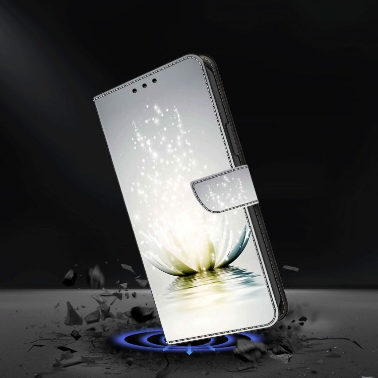 For Samsung Galaxy S23 Crystal 3D Shockproof Protective Leather Phone Case(Light Lotus) - free shipping - PMC TechLife - Order now!