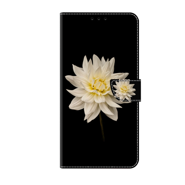 For Samsung Galaxy S23+ Crystal 3D Shockproof Protective Leather Phone Case(White Flower) - free shipping - PMC TechLife - Order now!