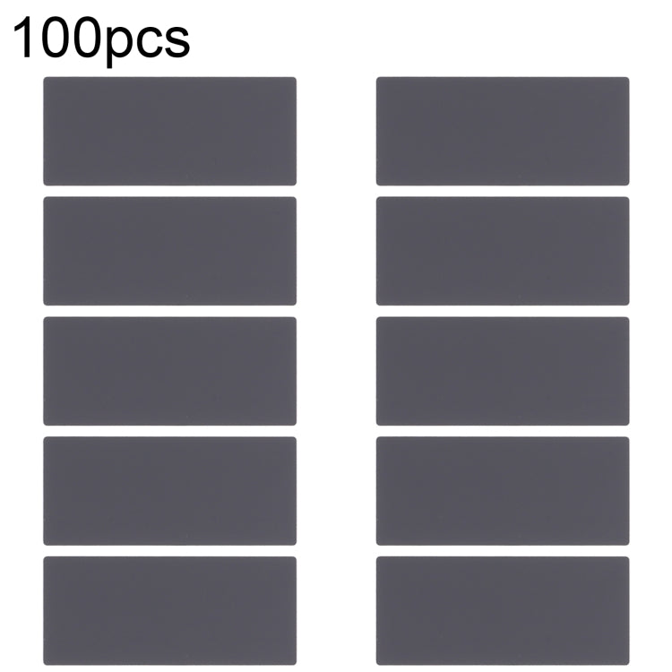 For iPhone X / XS Max 100set Battery Black Adhesive Strip Sticker - Others by PMC TechLife | Online Shopping South Africa | PMC TechLife