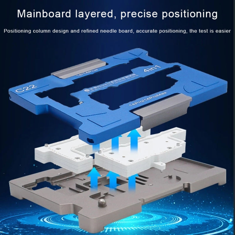 MiJing C22 Motherboard Middle Layer Testing Fixture for iPhone 14 / 14Plus / 14Pro / 14Pro Max - Repair Fixture by MIJING | Online Shopping South Africa | PMC Jewellery