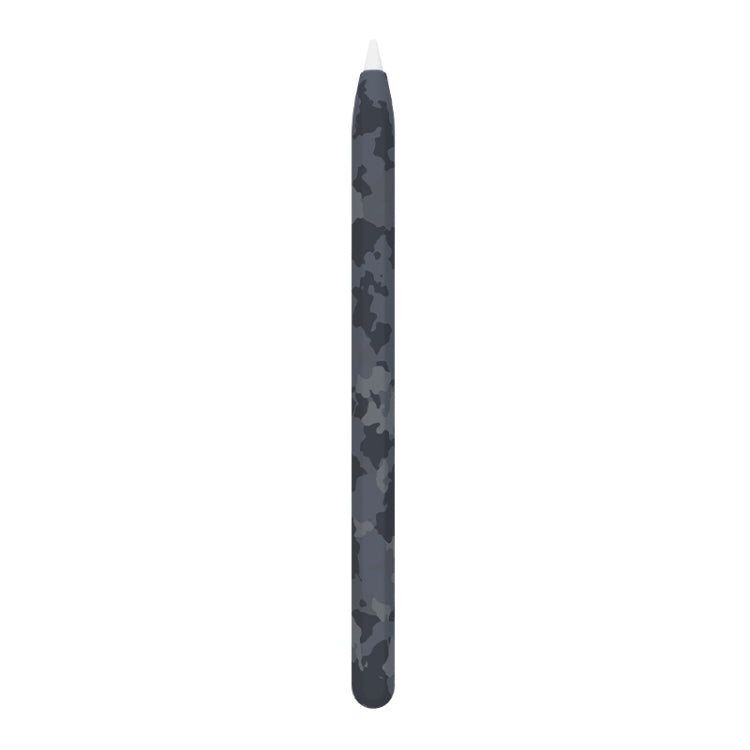 For Apple Pencil 1 LOVE MEI Camouflage Silicone Protective Pen Case(Grey) - Pencil Accessories by LOVE MEI | Online Shopping South Africa | PMC TechLife
