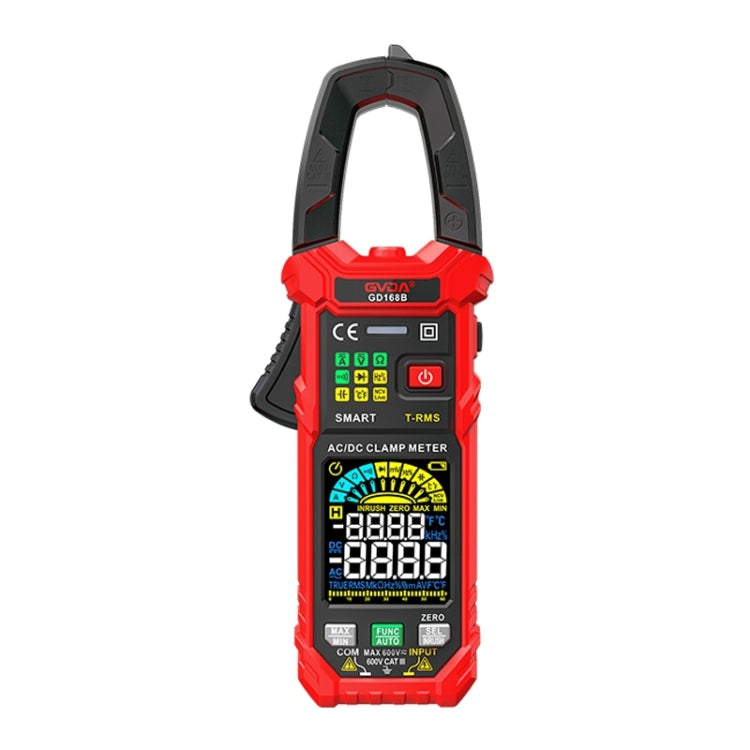 GVDA GD168B Digital Clamp Multimeter Supports DC - free shipping - PMC TechLife - Order now!