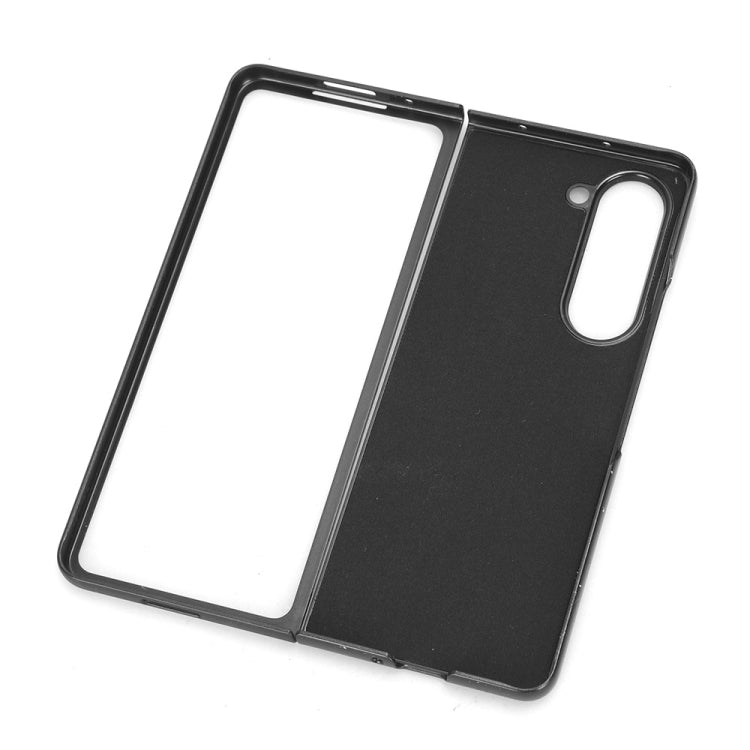 For Samsung Galaxy Z Fold5 Cow Pattern Sewing Back Cover Phone Case(Black) - free shipping - PMC TechLife - Order now!