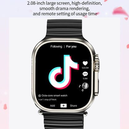 GS29 2.08 inch IP67 Waterproof 4G Android 9.0 Smart Watch Support AI Video Call / GPS, Specification:4G+64G(Black) - Android Watch by PMC Jewellery | Online Shopping South Africa | PMC Jewellery