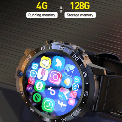 MT27 4G+64G 1.6 inch IP67 Waterproof 4G Android 8.1 Smart Watch Support Heart Rate / GPS, Type:Steel Band - Android Watch by PMC Jewellery | Online Shopping South Africa | PMC Jewellery