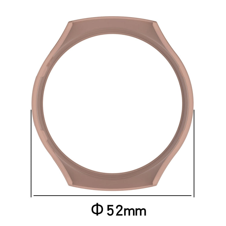 For Huawei Watch 4 Pro Half Coverage Hollowed Watch Protective Case + Hydrogel Film Set(Pink) - Watch Cases by PMC TechLife | Online Shopping South Africa | PMC TechLife