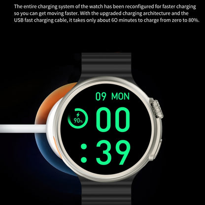 Z78 Ultra 1.52 inch Round Screen HD Smart Watch Supports Heart Rate/Blood Oxygen Monitoring(Orange) - Smart Watches by PMC Jewellery | Online Shopping South Africa | PMC Jewellery