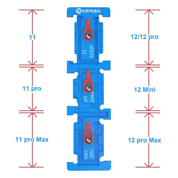 Mijing Battery Flex Soldering Fixture Repair Clamping For iPhone 11-12 Series - Repair Fixture by MIJING | Online Shopping South Africa | PMC Jewellery